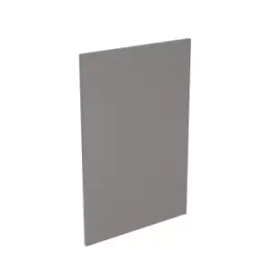 Image of KitchenKIT Base 65cm J-Pull End Panel - Gloss Dust Grey