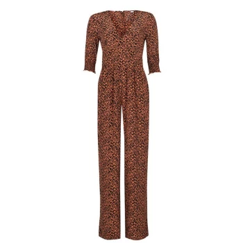 image of Scotch and Soda Animal Print Jumpsuit - Printed 0220