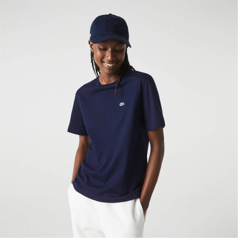 Image of Lacoste Classic T Shirt - Blue Blue 10