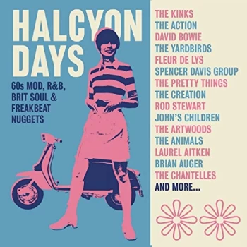 image of Halcyon Days 60s Mod R&B Brit Soul & Freakbeat Nuggets by Various Artists CD Album