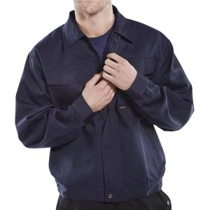 Image of Click Heavyweight Drivers Jacket Navy 36" Blue Ref PCJ9N36 Up to 3