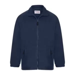 Image of Absolute Apparel Heritage Full Zip Fleece (3XL) (Navy)