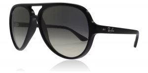 image of Ray-Ban CATS 5000 Sunglasses Shiny Black 601/32 60mm