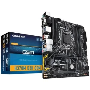 image of Gigabyte H370M D3H GSM Intel Socket LGA1151 H4 Motherboard