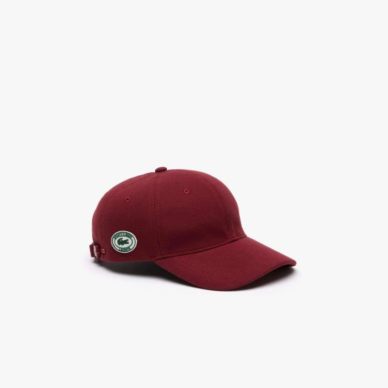 Image of Lacoste Sporty & Rich Cap - Red Red M