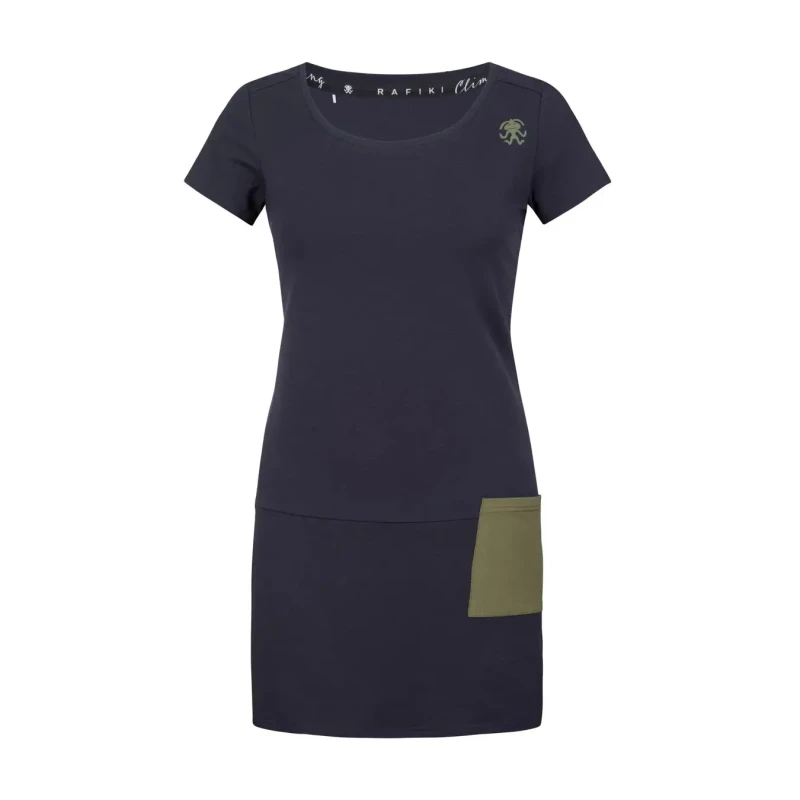 Image of Rafiki Womens t-shirt dress Rafiki Rosario Bleu Female 36