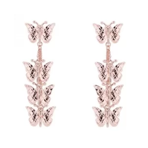 image of Ted Baker Ladies Bleeja Mini Butterfly Drop Earring