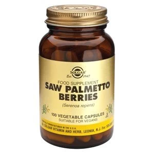 Image of Solgar Saw Palmetto Berries Vegetable Capsules 100 Veg Caps