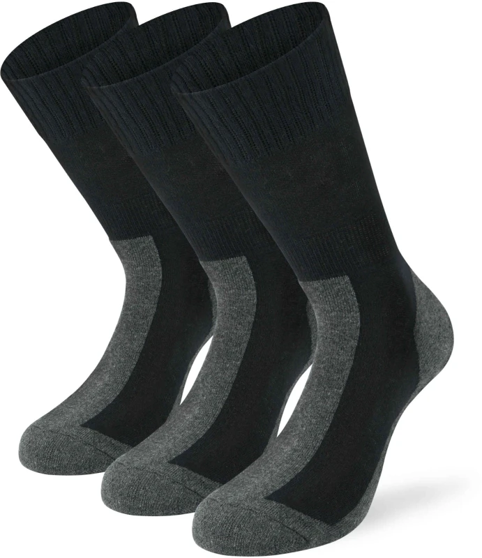 Image of Lenz Staff Worker Allround Socks - Pack of 3, Size 39 - 42 for Men
