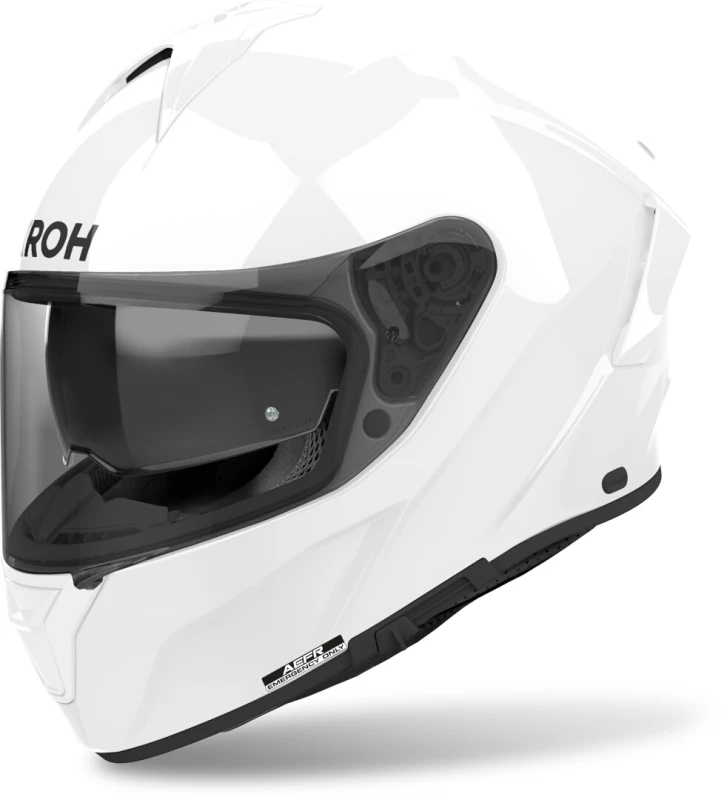 Image of Airoh Spark 2 Color White Gloss Full Face Helmet Size L