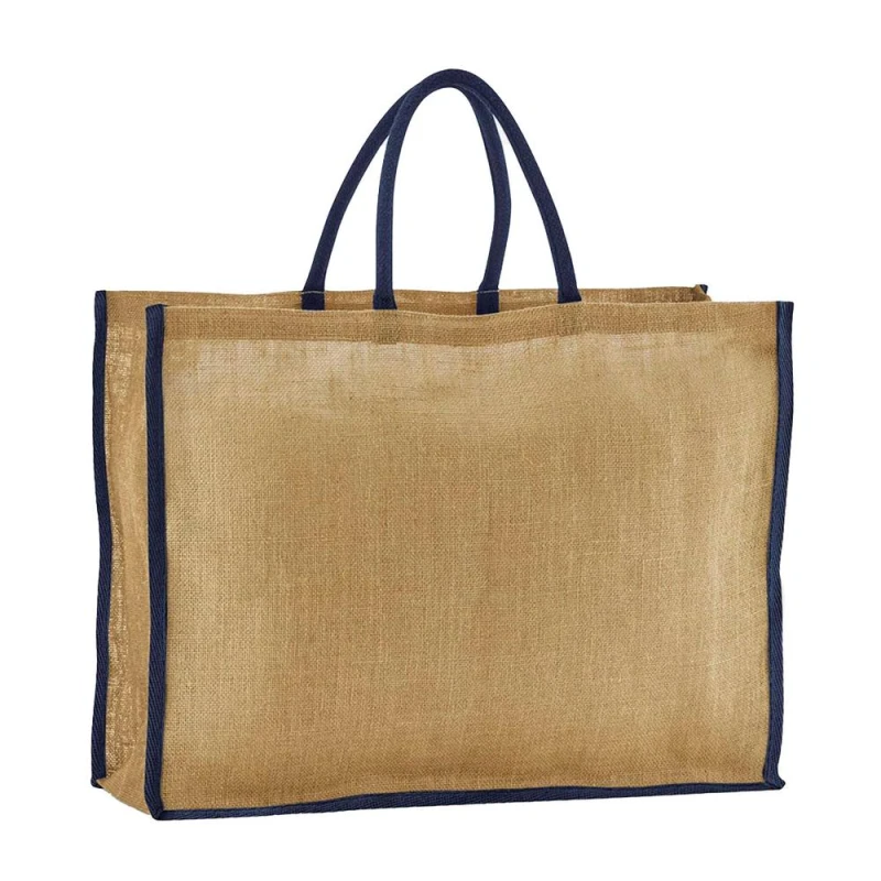 Image of Westford Mill Market mens Shopper bag in Blue