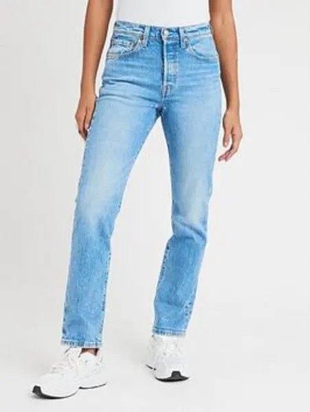 Image of Levis Levis 501 Original Mom Jeans - Size 29 L30