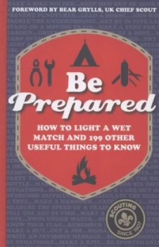 Image of Be Prepared by The Scout Association Hardback