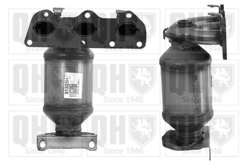 Image of QUINTON HAZELL Catalytic converter QUINTON HAZELL QCAT91323H