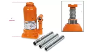 image of Beta Tools 3011T10 Hydraulic Bottle Jack 10000kg 030110100