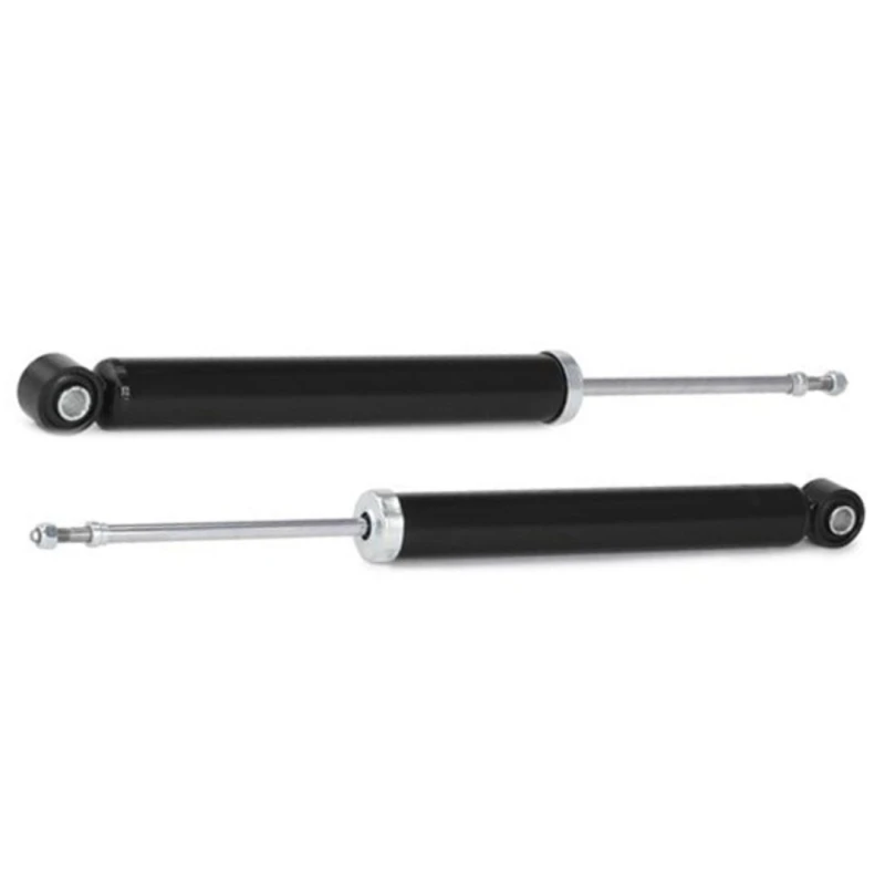 Image of RIDEX 854S18595 Shock absorber Rear Axle, Gas Pressure, Twin-Tube, Telescopic Shock Absorber, Bottom eye Shock Absorber (854)