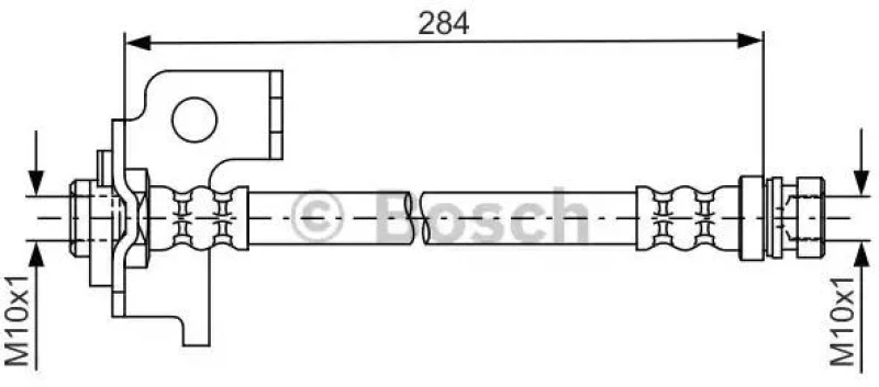 Image of Bosch 1 987 481 794 Brake Hose 284 KIA: RIO 2 Brake Hose (83)
