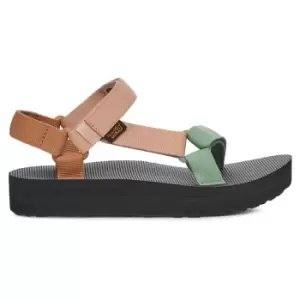 Image of Teva Womens Midform Universal Sandals Clay Multi UK 5