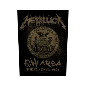 image of Metallica - Bay Area Thrash Back Patch