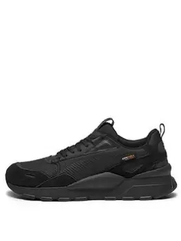 image of Puma RS 3.0 Cordura Trainers - Black Size 11, Men