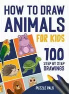 Image of how to draw animals 100 step by step drawings for kids