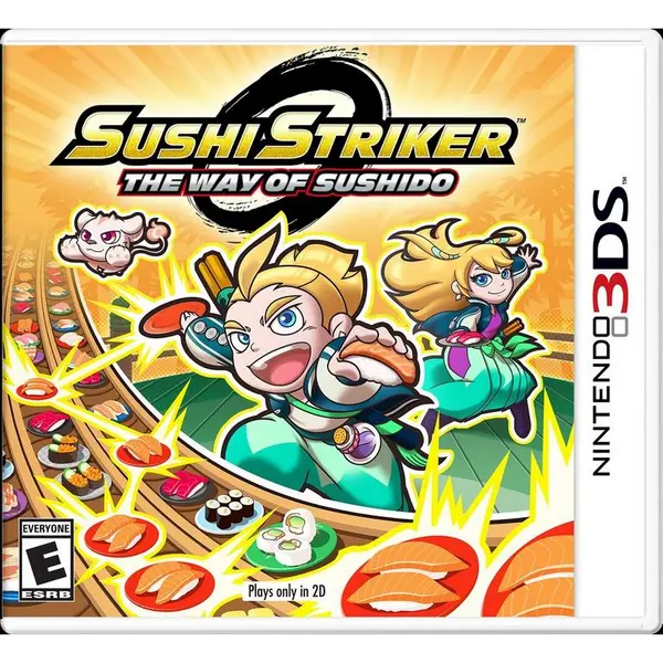 image of Sushi Striker The Way Of Sushido Nintendo 3DS Game