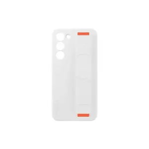 image of Samsung Silicone Grip Case for Galaxy S23+ in White (EF-GS916TWEGWW)