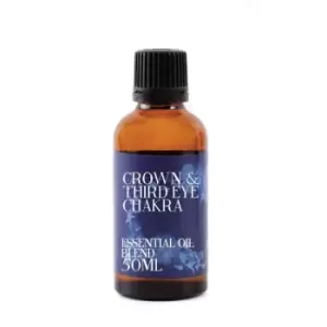 image of Crown Third Eye Chakra Essential Oil Blend 50ml