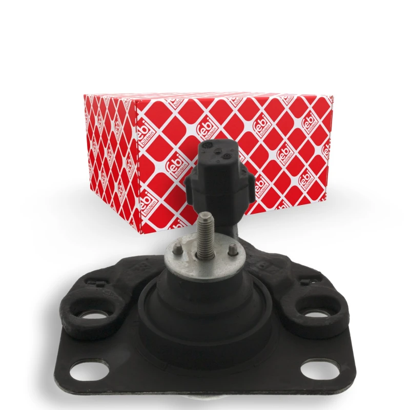 Image of FEBI BILSTEIN 14951 Engine mount Right, Hydro Mount Elastomer Engine Mounting (247)