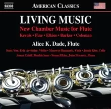 image of Living Music - New Chamber Music for Flute