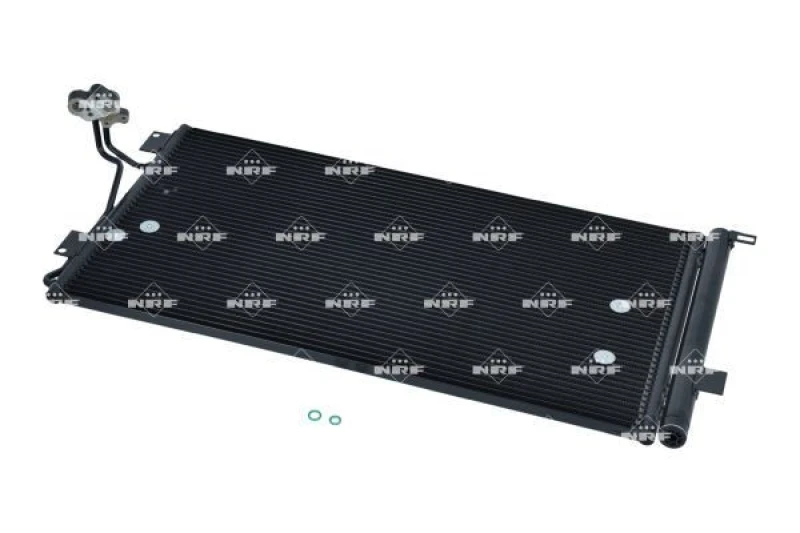 Image of NRF 35639 Condenser EASY FIT with seal ring, with nitrogen filling Aluminium Condenser,air conditioning (448)