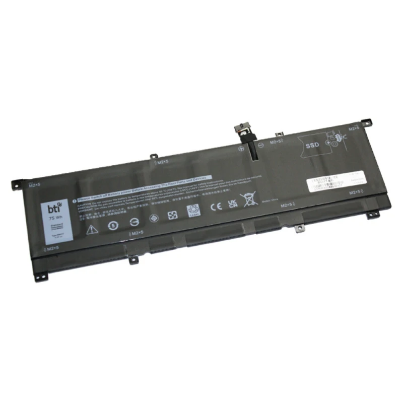 Image of BTI BTI TMFYT compatible 75Wh 6-cell battery for DELL XPS 9575 2-IN-1 PRECISION 5530 2-IN-1 TMFYT-BTI