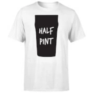 Image of Half Pint T-Shirt - White - 3XL