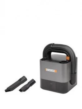 image of Worx WX030 20V Cubevac Cordless Compact Vacuum Cleaner