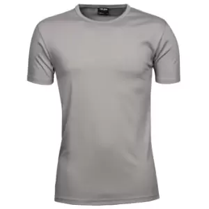 image of Tee Jays Mens Interlock Short Sleeve T-Shirt (3XL) (Stone)