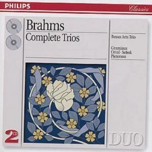 image of Complete Trios by Johannes Brahms CD Album