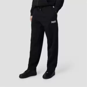 Image of Lonsdale Heavyweight Jersey Jogging Pants - Black