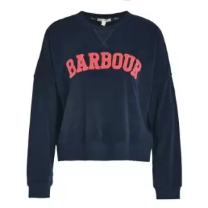 Image of Barbour Womens Bracken Overlayer Navy 12