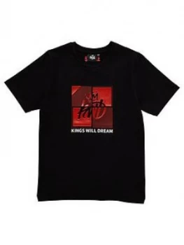 Image of Kings Will Dream Boys Fourside Short Sleeve T-Shirt - Black