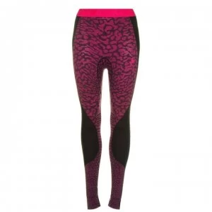 image of Odlo Blackcomb Tights Ladies - Black-Cerise