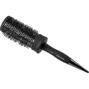 image of Nicky Clarke Thermo Ceramic Round Hairbrush Silver