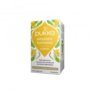 Image of Wholistic Turmeric Organic 60's