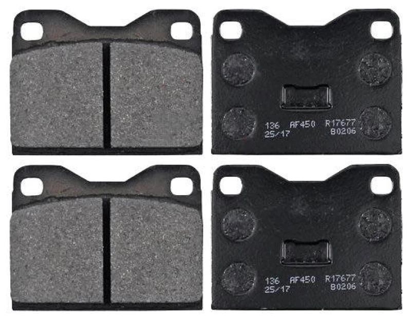 Image of A.B.S. 36091/2 Brake pad set without integrated wear sensor Brake Pad Set,disc brake (402)