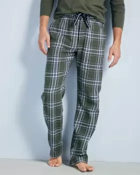 Image of Cotton Traders Mens Loungewear Trousers in Brown