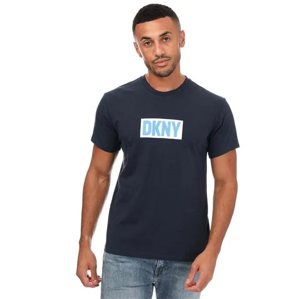 Image of DKNY Iceman T Shirt - Blue S