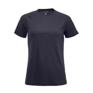 Clique Womens/Ladies Premium Active T-Shirt (S) (Dark Navy)