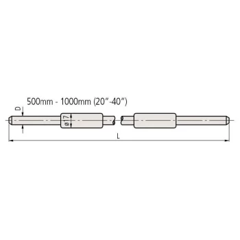 Image of Mitutoyo - 167-111 275MM Measuring Standard