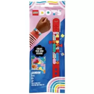 image of LEGO DOTS 41953 Rainbow bracelet with trailers