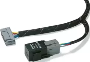 Image of HellermannTyton Expandable Braided PET Black Cable Sleeve, 40mm Diameter, 50m Length