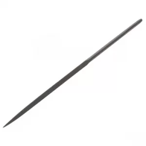 Image of Bahco 2-302-14-2-0 Three-Square Needle File Cut 2 Smooth 140mm (5.5in)